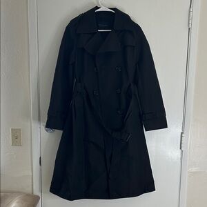 Banana Republic Women's Black Trench Coat